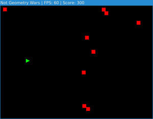 Not Geometry Wars gameplay screenshot